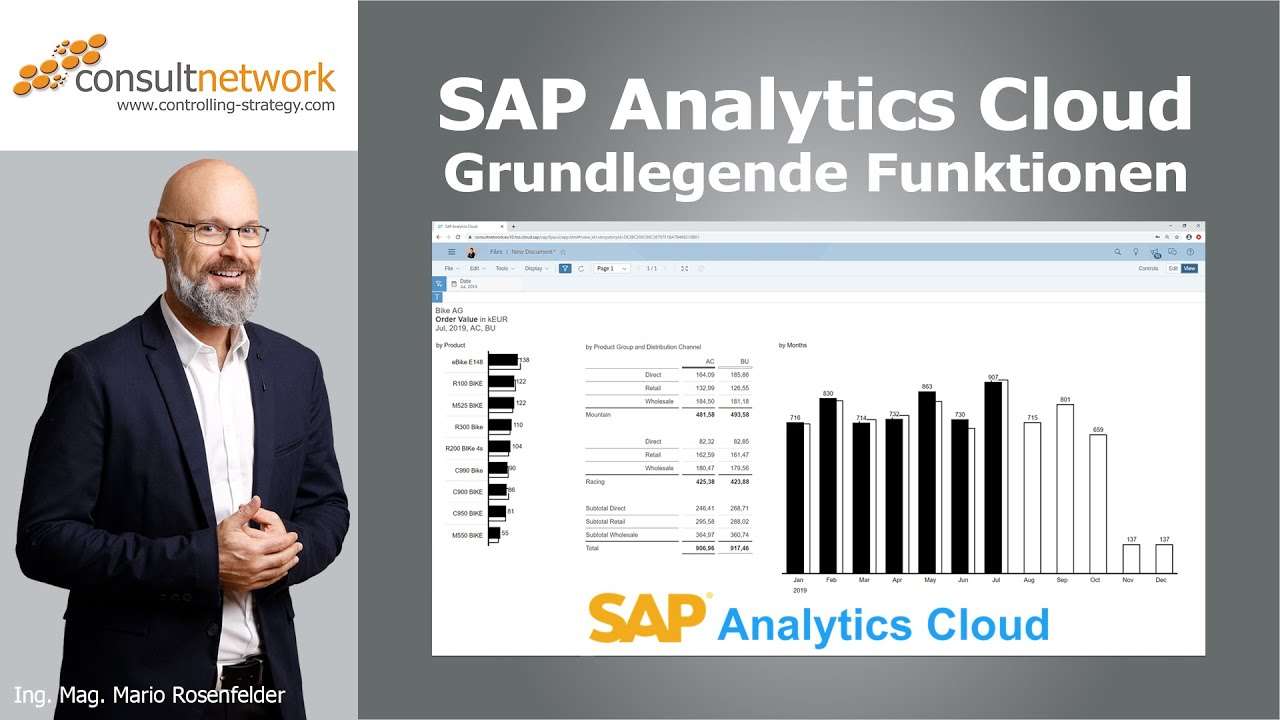Reporting mit der SAP Analytics Cloud