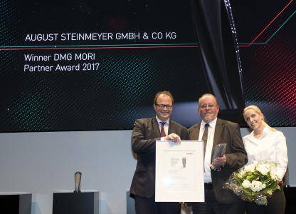 „DMG MORI Partner Award 2017“ für August Steinmeyer
