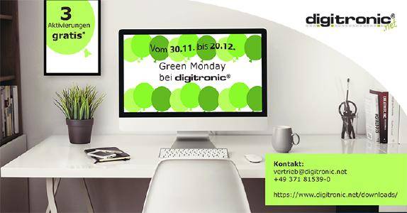 „Green Monday“ Wochen bei digitronic